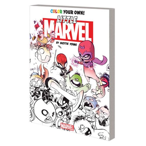 Little Marvel By Skottie Young Coloring Book
